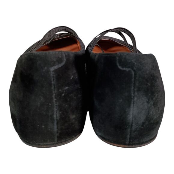 L’amour Des Pieds Caiden Hidden Wedge Flat Round Toe Black Suede Womens 9 M - Picture 9 of 11